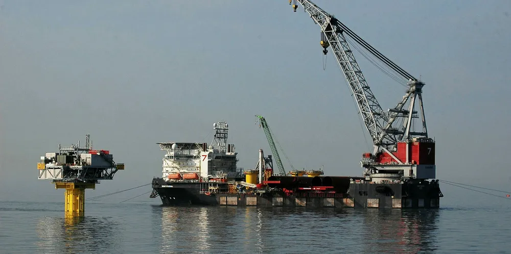 The Strashnov at work on Triton Knoll's substations.