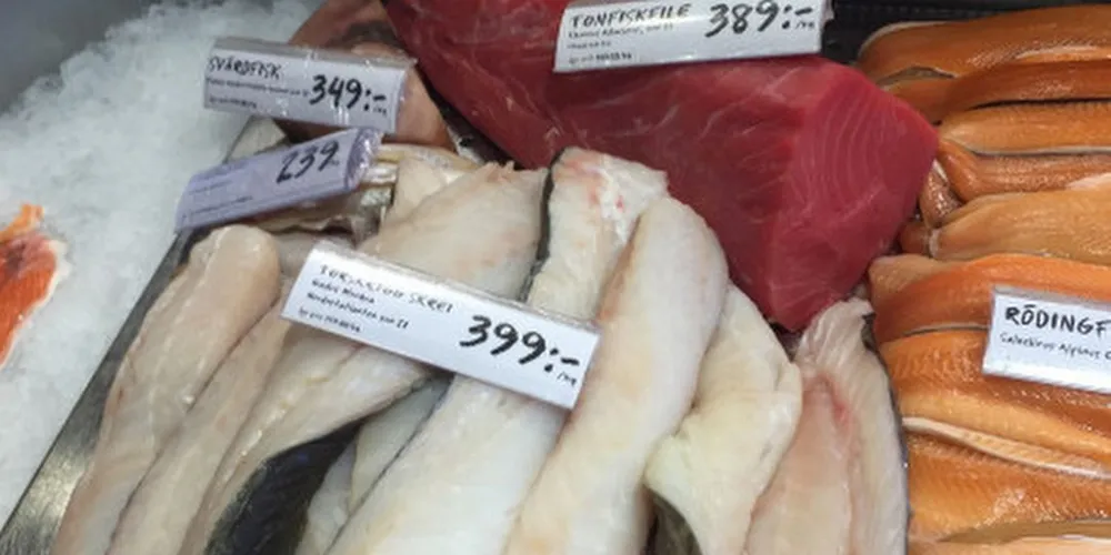 Flere og flere svensker har fått øynene opp for norsk skrei. Foto: Norges Sjømatråd