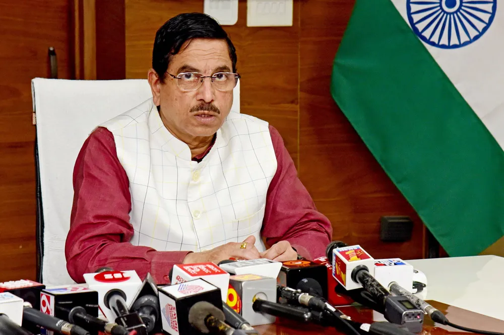 Pralhad Joshi, India's Minister of New and Renewable Energy.