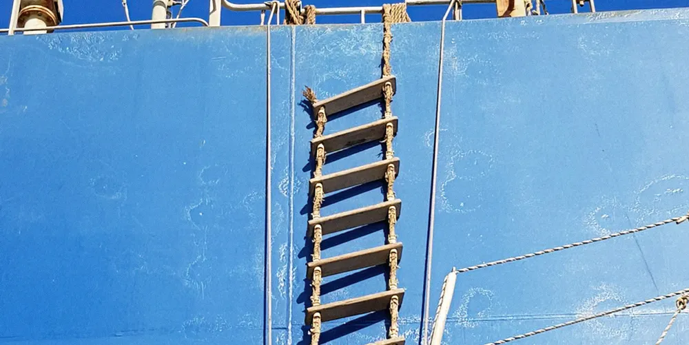 Fiskeskipperen må i retten fordi han ikke vedtok forelegg om ødelagt losleider. Ødelagte losleidere er et problem for inspiserende myndigheter. Dette er et illustrasjonsfoto.