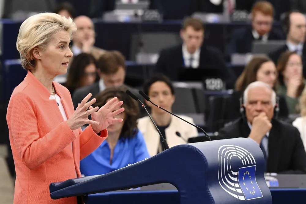 European Commission President Ursula von der Leyen.