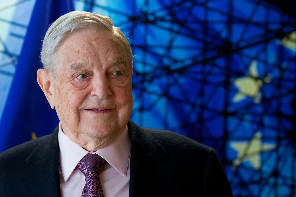 Ungarskfødte George Soros (87) mener han er utsatt for en kampanje fra ungarske myndigheter. Foto: Olivier Hoslet/Afp photo/NTB scanpix