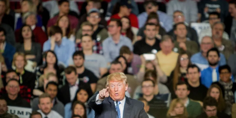 Donald Trump blir USAs president.