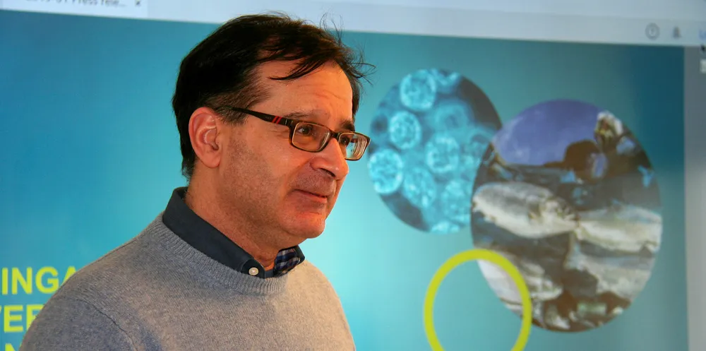 Veramaris CEO Karim Kurmaly Veramaris is sure that salmon produced with algal oil will be able to get a higher price at retail.