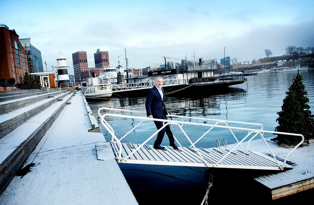 Håkon Persen Søderstrøm forvalter Danske Invest-fondene. Foto: Elin Høyland