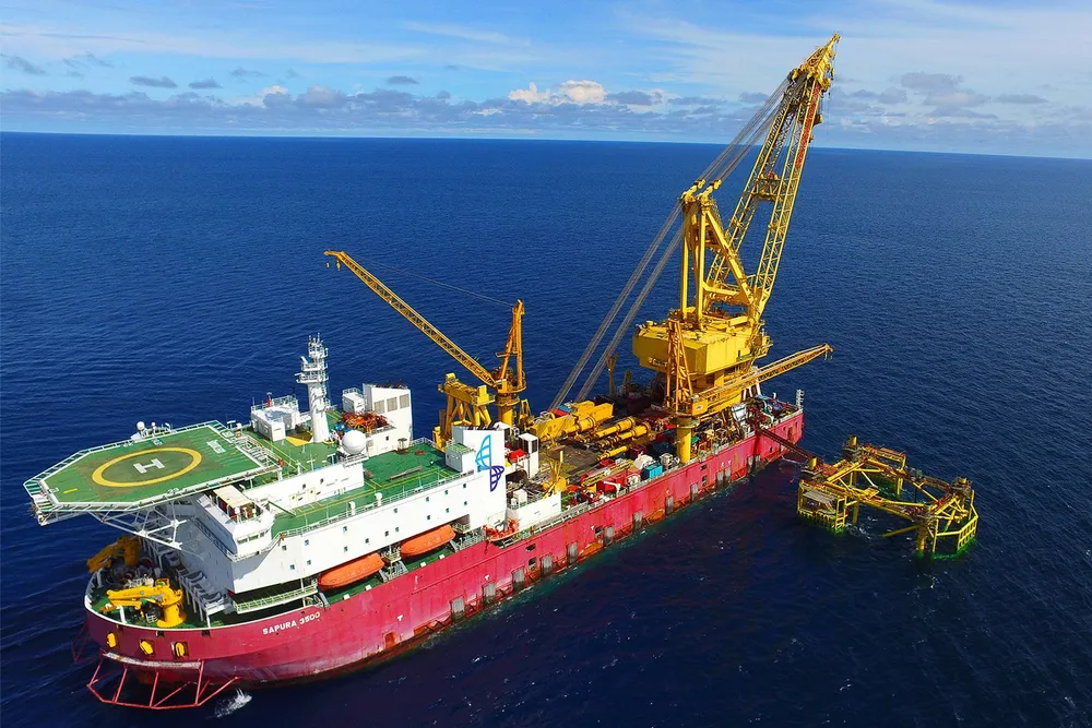 The vessel Sapura 3500.