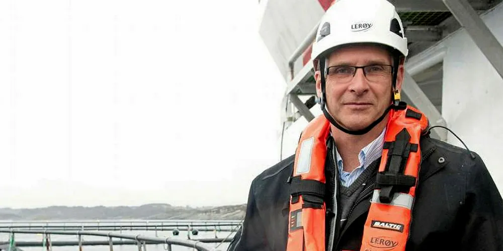 Harald Sveier, technical manager, Leroy.