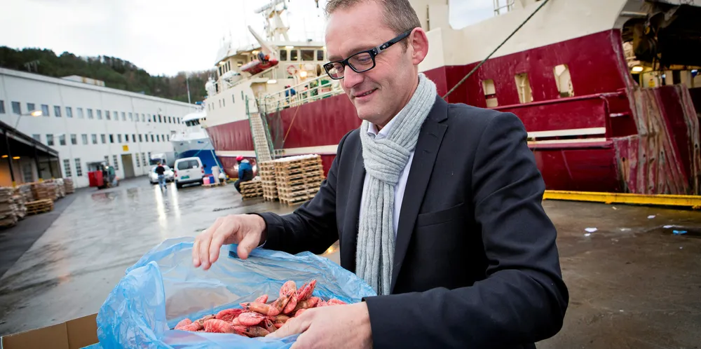 AVGIFT: – Jeg har grunn til å tro at heller ikke Svein Ove Haugland og Norges Råfisklag vil betale for tjenester/vare en ikke får levert, skriver Knut Helge Vestre i Coldwater Prawns of Norway AS.