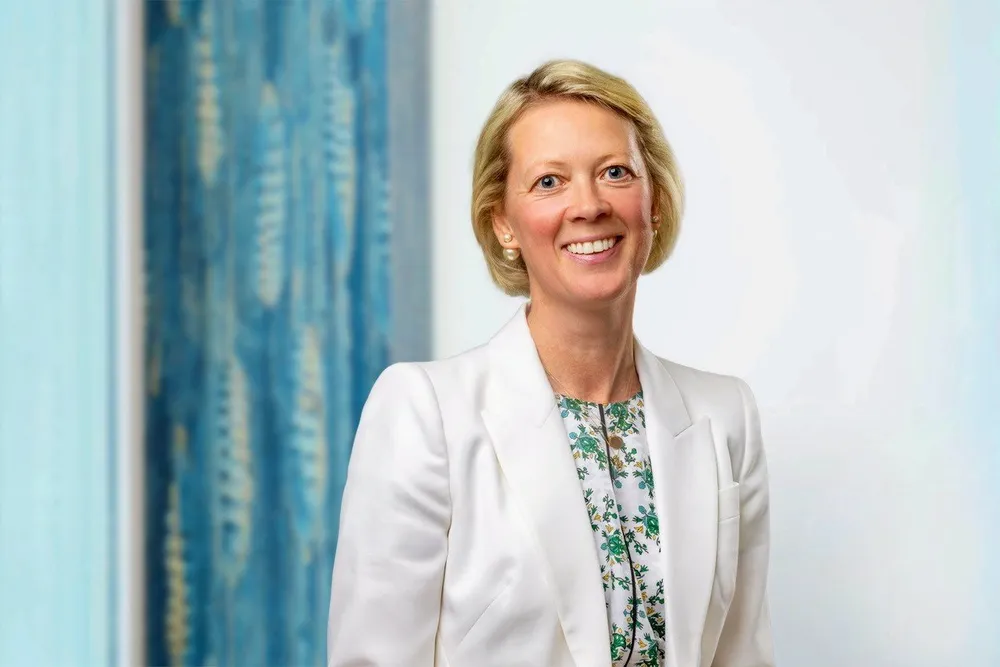 Pharos Energy chief executive, Katherine Roe.