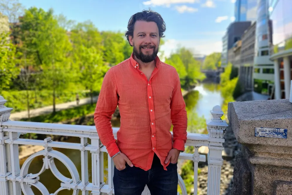 Nicolai Kirkeng Vennerød er økosystem-sjef i Elbits. Han er glad for at BKK tok sjansen på å bygge installatørportalen sammen med Elbits.
