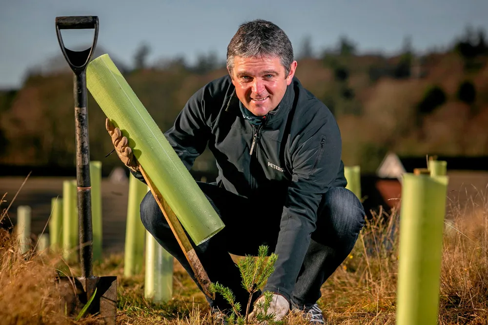 Green fingers: Chris Coull Peterson, Peterson regional director, Aberdeen