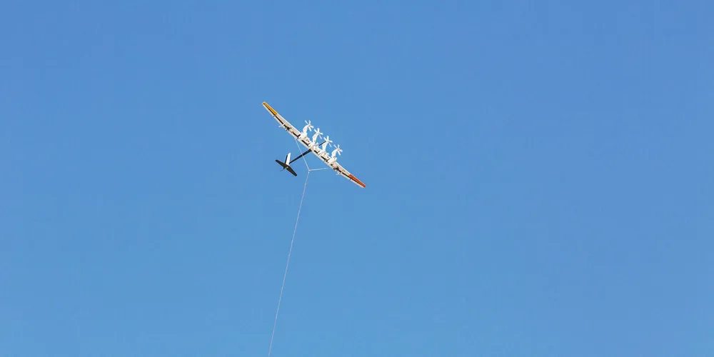 Maiden voyage for giant X power kite
