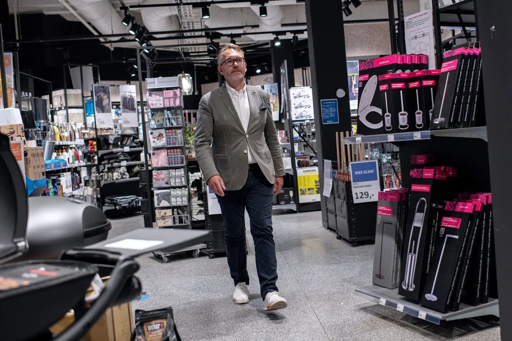 Espen Karlsen, administrerende direktør i Jernia-kjeden, merker tydelig at pengene sitter lenger inne hos norske forbrukere.