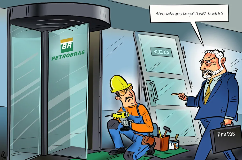 In or out: Petrobras has cycled through nine chief executives in the past decade, including current boss Jean Paul Prates, the latest to come under fire from officials in Brasilia