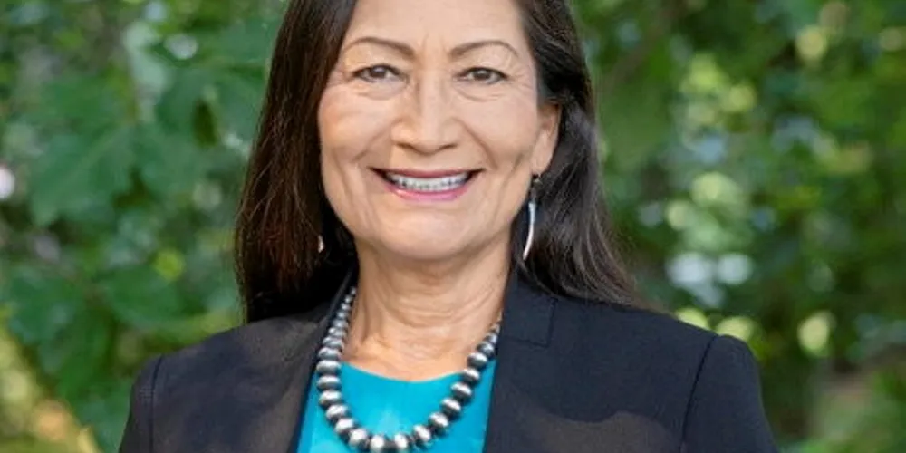US Interior Secretary Deb Haaland.