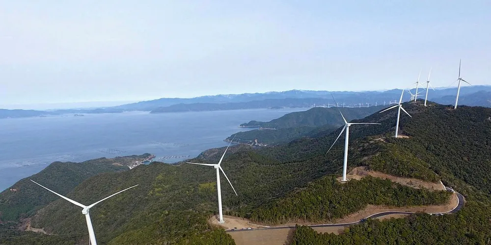 GE turbines in Japan.