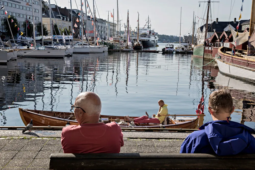 På tredve år har folketallet i Arendal vokst med 0,6 prosent årlig, skriver artikkelforfatteren. Illustrasjonsfoto.