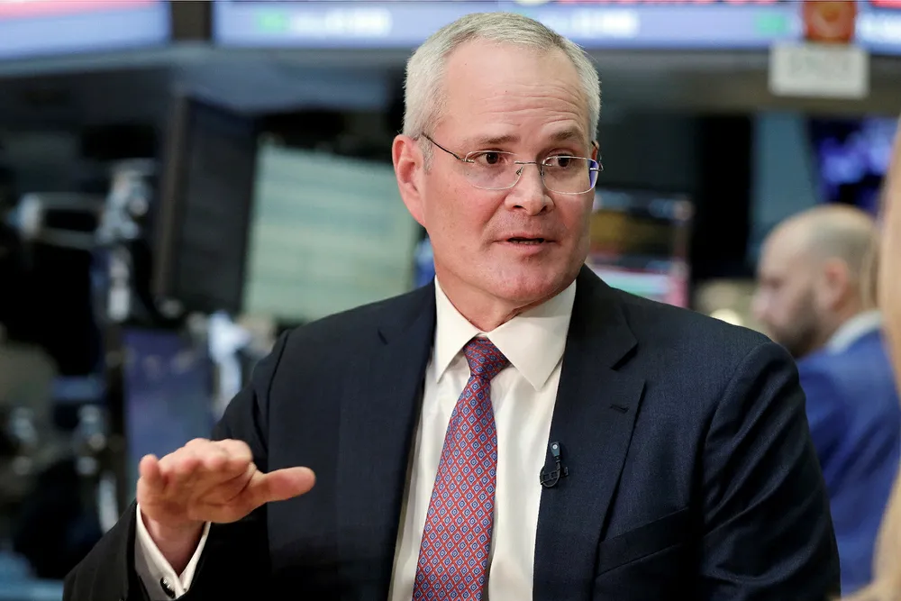 ExxonMobil chief executive Darren Woods