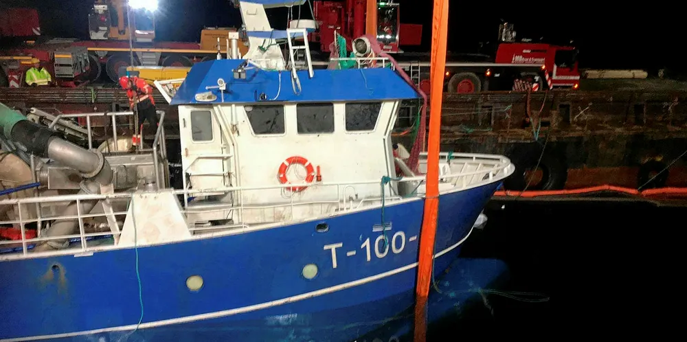 Fiskebåten «Stian-Andrè» som sank ved Øksfjord kai skal nå undersøkes av Statens havarikommisjon.