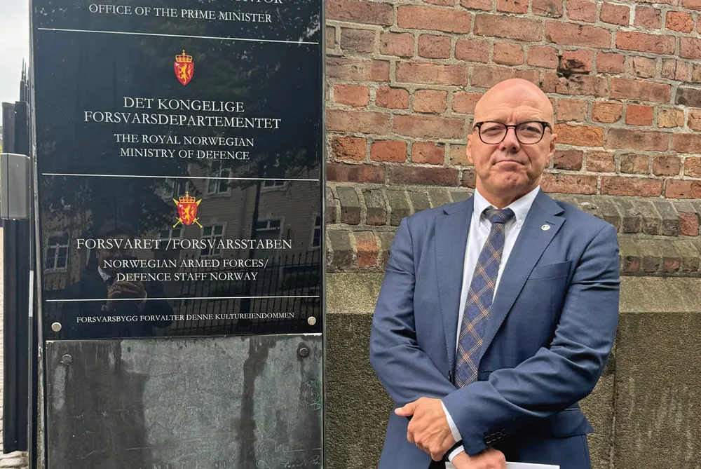 Forbundsleder Kurt Inge Angell i Norsk Sjømannsforbund.