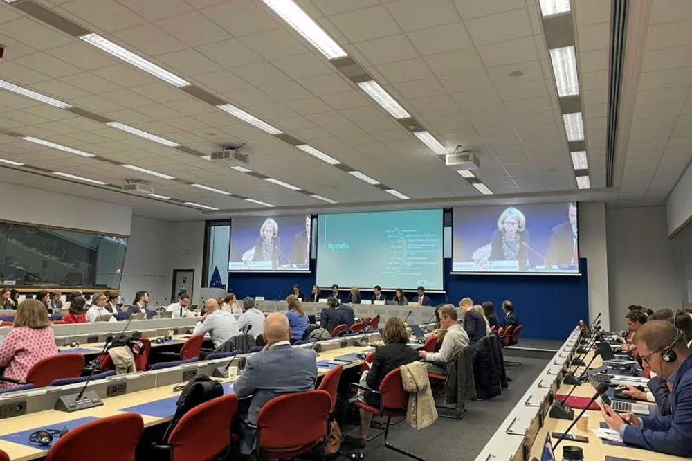 Stakeholder meeting for the Innovation Fund in Brussels.