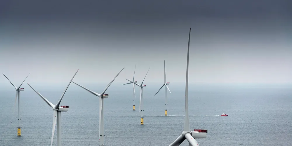 MHI Vestas V164-8.0 turbines off the UK.