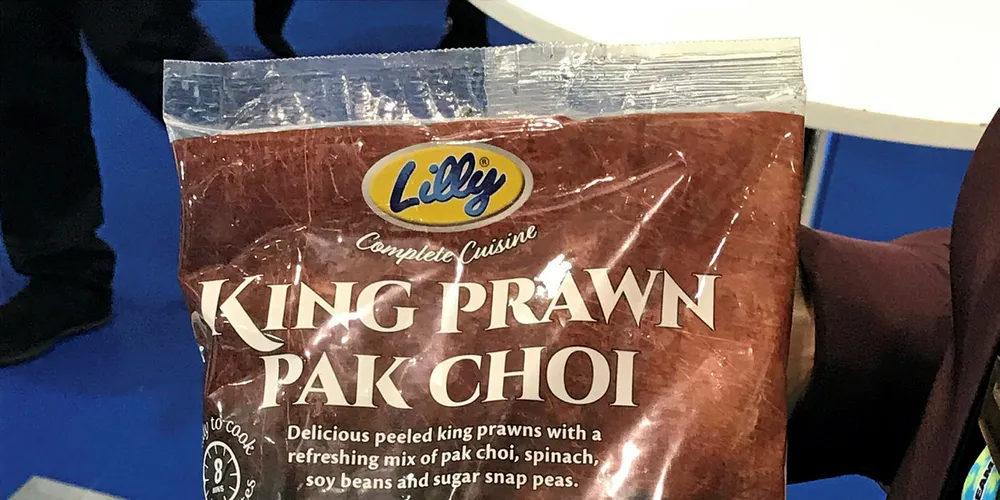 One of a range of new ready to cook frozen shrimp meals launched recently by Manchester, UK-based Seamark.