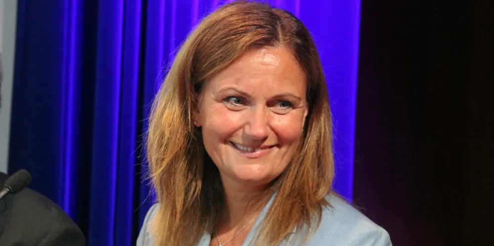 Therese Log Bergjord, CEO of Nutreco subsidiary Skretting, the world's largest aquaculture feed producer.