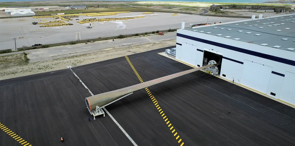 The first blade for the GE Haliade-X.