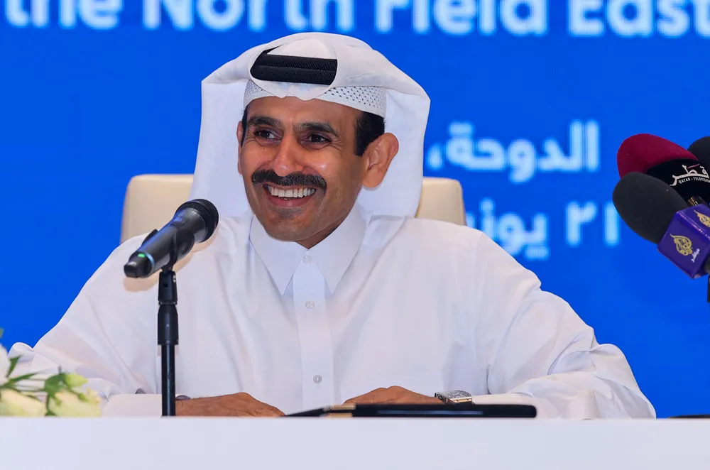 Saad Sherida al-Kaabi, Qatar's Minister of State for Energy Affairs and chief executive of QatarEnergy.