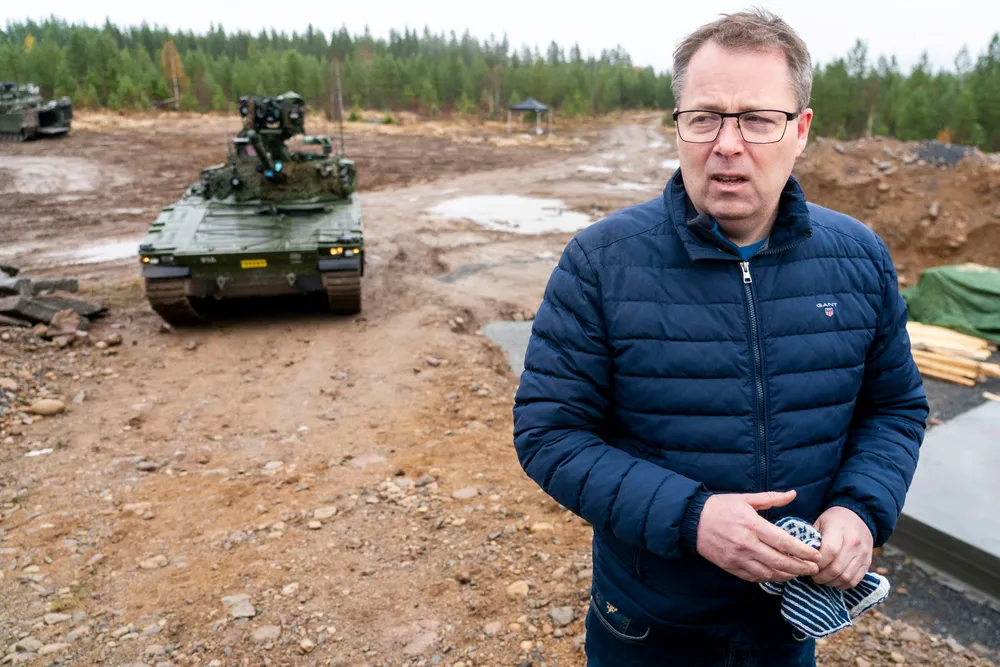 Stridsvognsaken ble svært kinkig for forsvarsminister Bjørn Arild Gram (Sp).