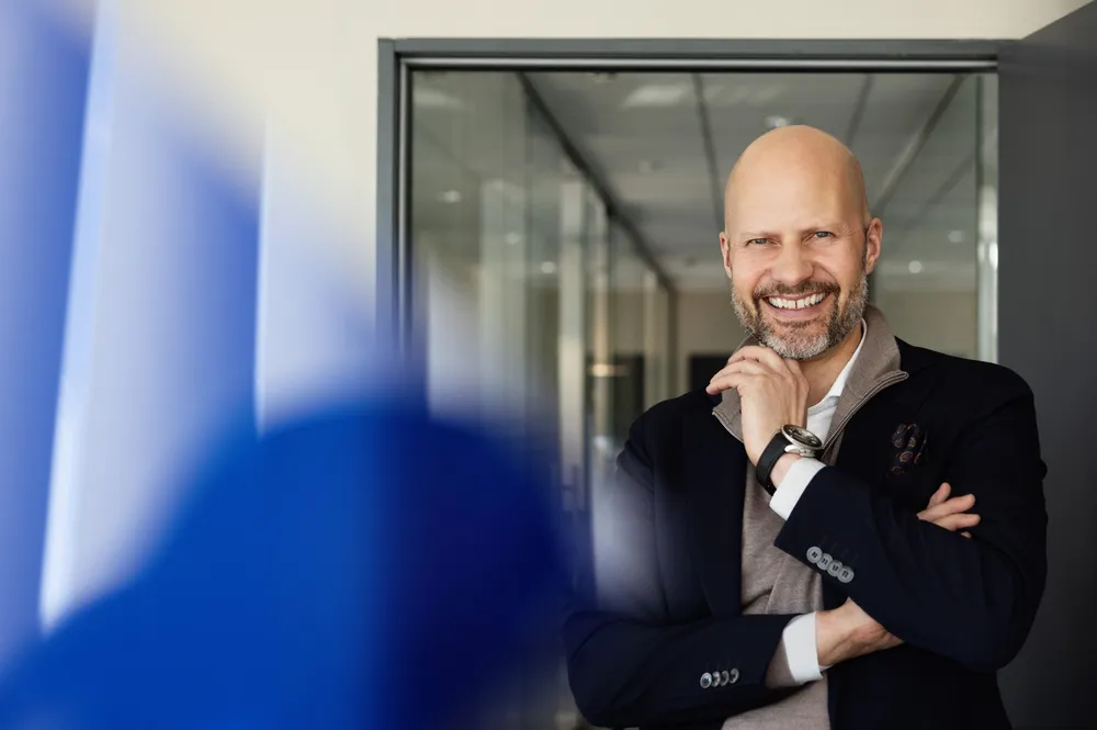 – Markedet er kjempestort, men vi må bare stå på. Ingen ting kommer av seg selv, sier Christian Pritchard, direktør i Ccom.