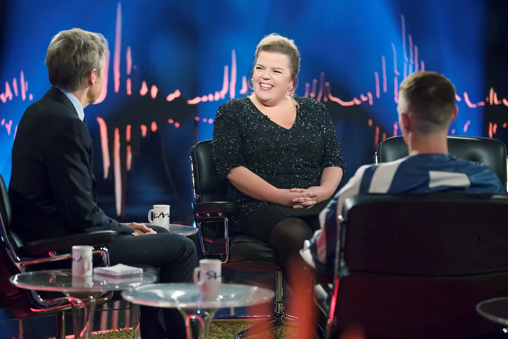 Else Kåss Furuseth var kun å se på den norske versjonen av «Skavlan» på fredag.