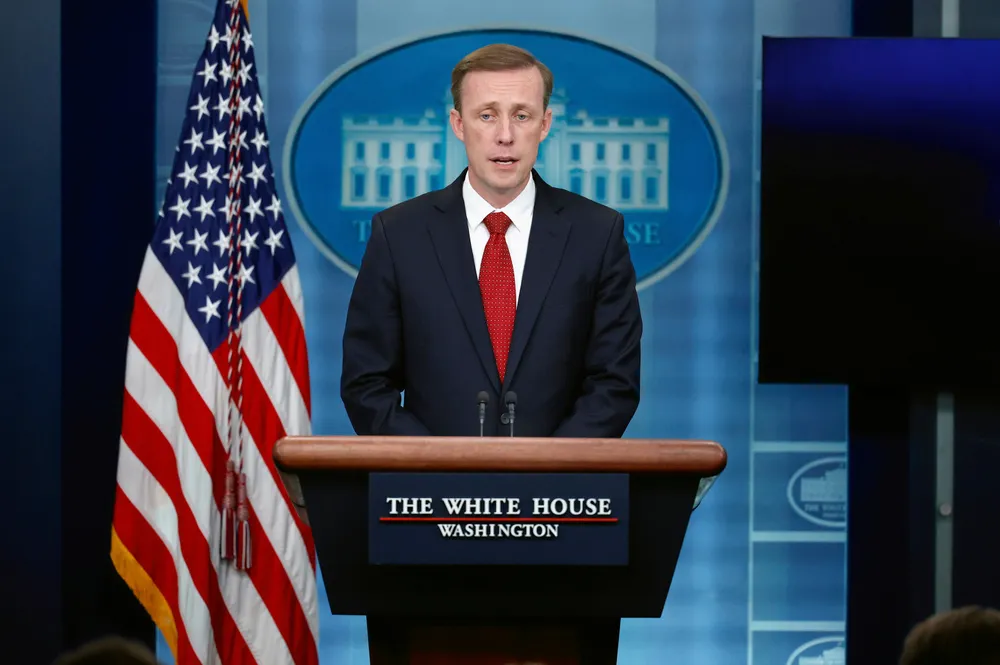 US national security adviser Jake Sullivan, who will take part in the EU-US task force discussions.