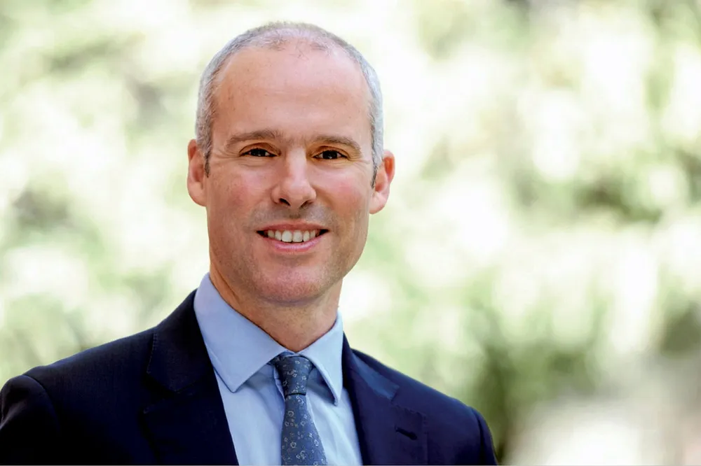 Milestone: AGIG chief executive Ben Wilson