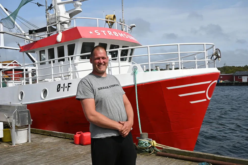 Didrik Pedersen er rekefisker og tilflytter fra en annen øy på Hvaler til Utgårdskilen.