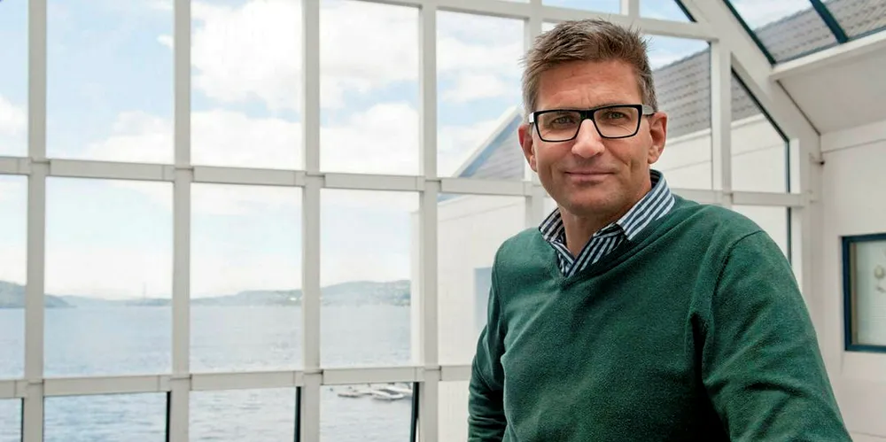 Norwegian salmon farmer Seaborn CEO Dag Aksnes.