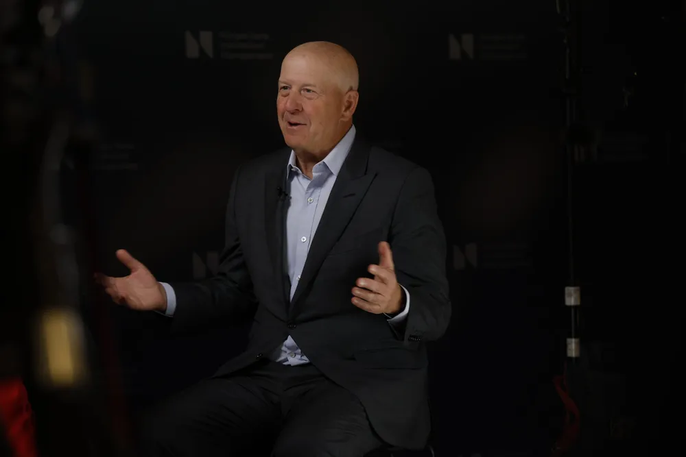 Goldman Sachs-sjefen David Solomon – også kjent som DJ D-Sol – er det store trekkplasteret under investeringskonferansen til Oljefondet tirsdag.