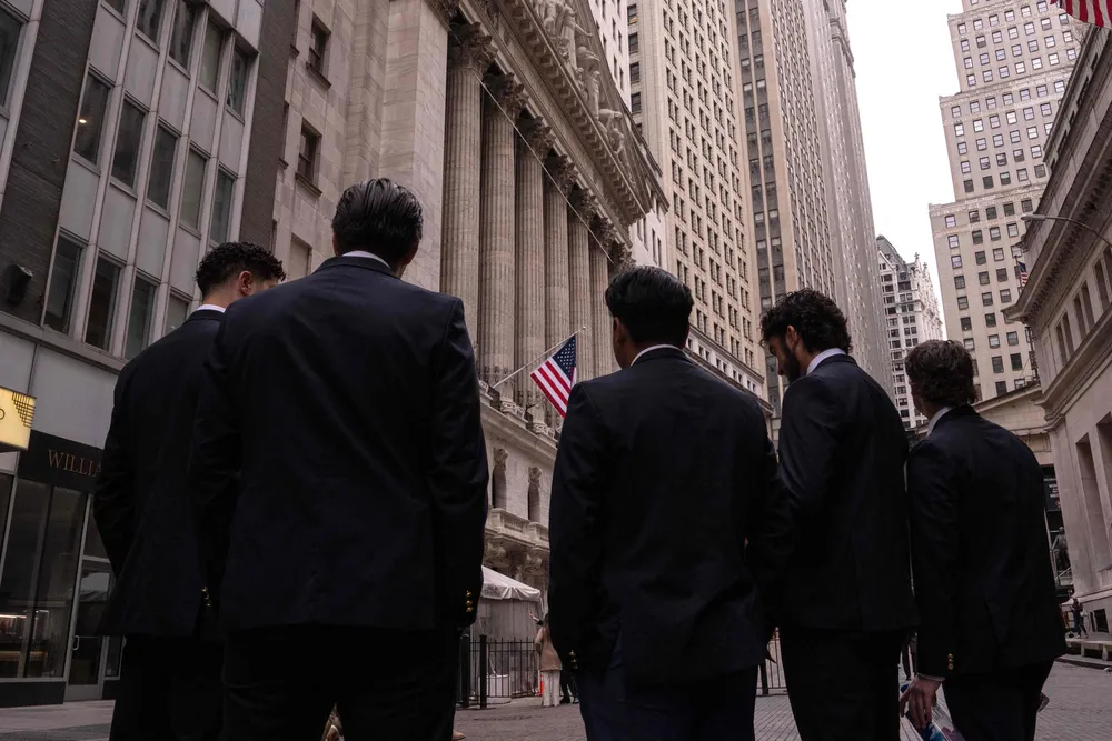 Det blåste surt på de amerikanske børsene onsdag. Den brede aksjeindeksen S&P 500 har falt over ti prosent hittil i år.