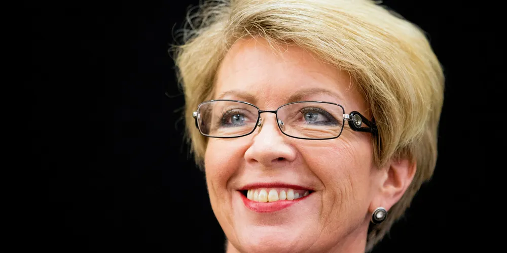 Forrige uke hadde Åslaug Haga første dag på jobb som toppsjef i vindkraftorganisasjonen Norwea.