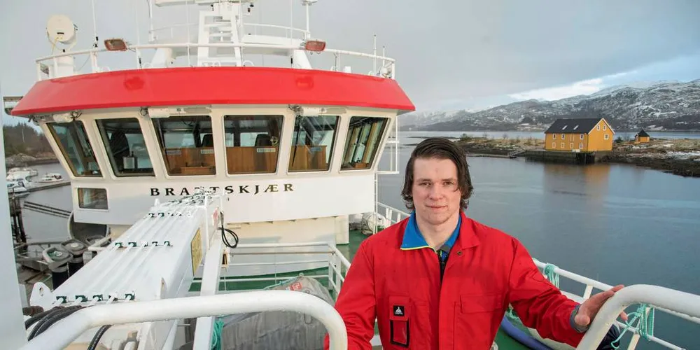 KLAR: Gøran Garstad klar for nye turer med «Brattskjær» etter ulykken for fire år siden satte fiskerkarrieren hans på spill.Foto: Tom Lysø