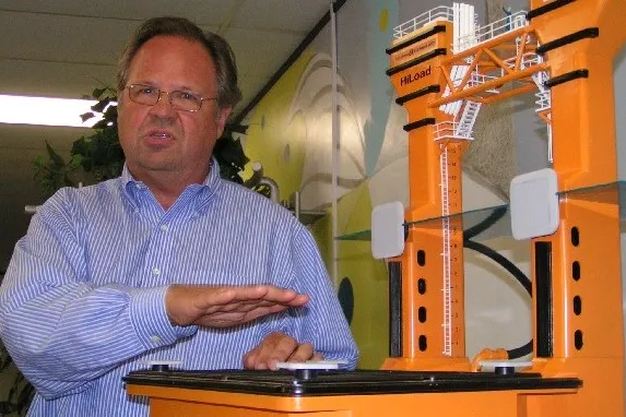 Showing the concepts: Torp Technology chief executive Lars Odeskaug