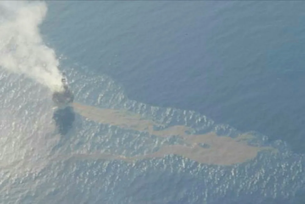 Oil spill: the 2009 leak saw oil spill into the Timor Sea and is alleged to have reached Indonesia and caused damage