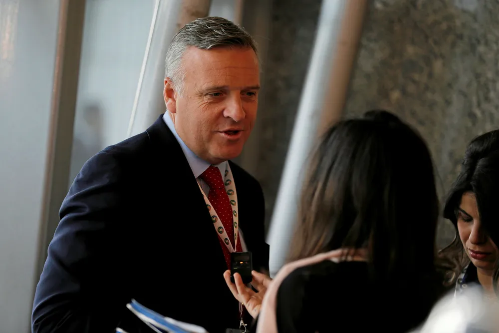 Russia deal: for joint venture between McDermott (led by chief executive David Dickson) and CSIC