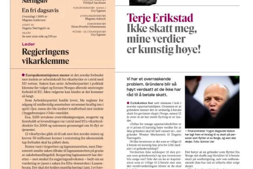 Greit med skatt på potensiell gevinst?