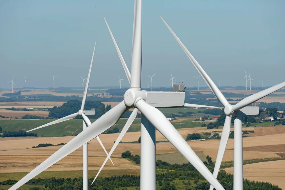 Nordex turbines. Other models from the German OEM are used at the Irish project.