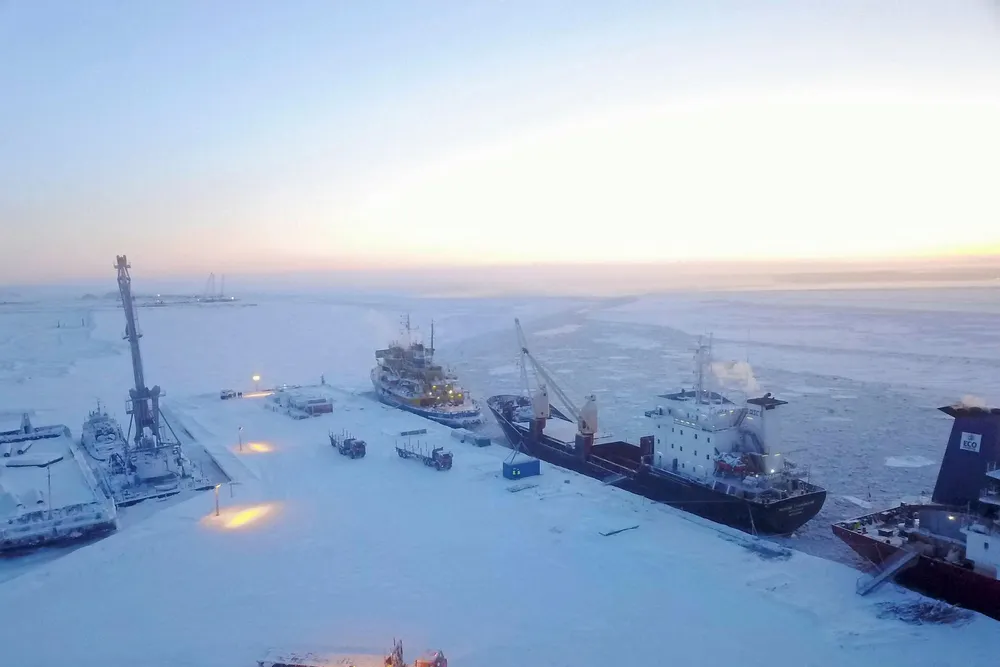 Cash generator: An ice berth on the shore of the Gydan Peninsula in Russia to deliver supplies to Novatek-led Arctic LNG 2 project that brought hundreds of millions of dollars to the Russian gas producer years before the start of production