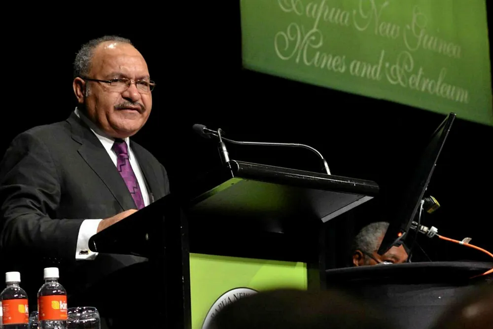 Stepping down: Peter O'Neill has announced his resignation as Papua New Guinea's prime minister
