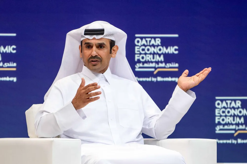 Qatar Energy chief executive, Saad Sherida Al Kaabi.