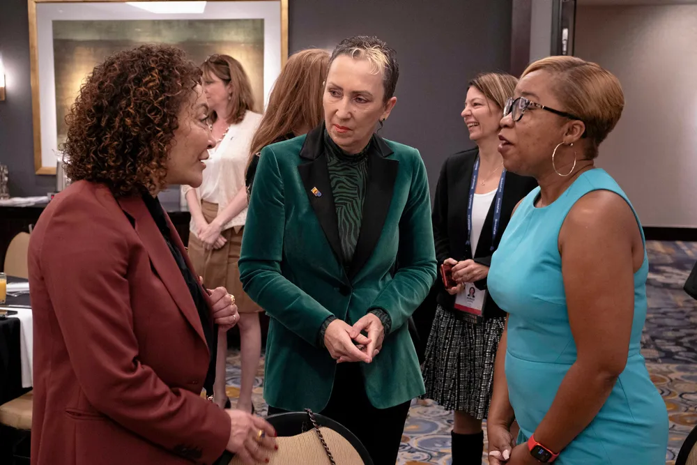 Face to face: The Women's Networking Breakfast at the 23rd World Petroleum Congress in Houston was a chance to engage in direct conversation after the long pandemic-related lockdowns.